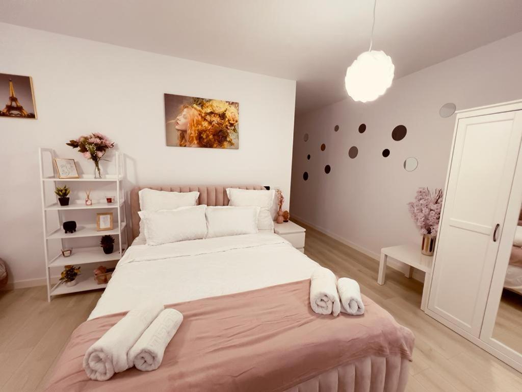 Rainbow Apartment Pink - Free Parking- Zona Spital Recuperare Iasi Exterior foto