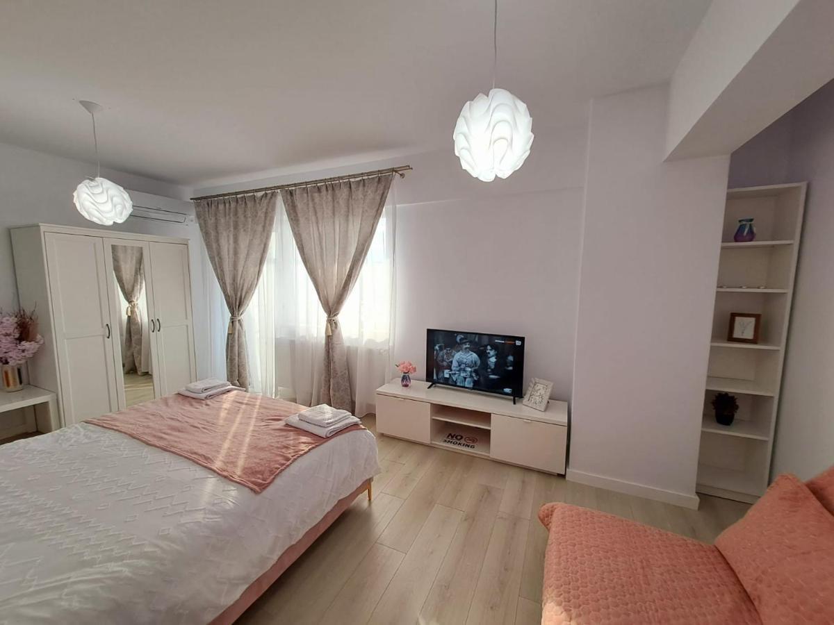 Rainbow Apartment Pink - Free Parking- Zona Spital Recuperare Iasi Exterior foto